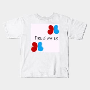 T-shirt fire & water Kids T-Shirt